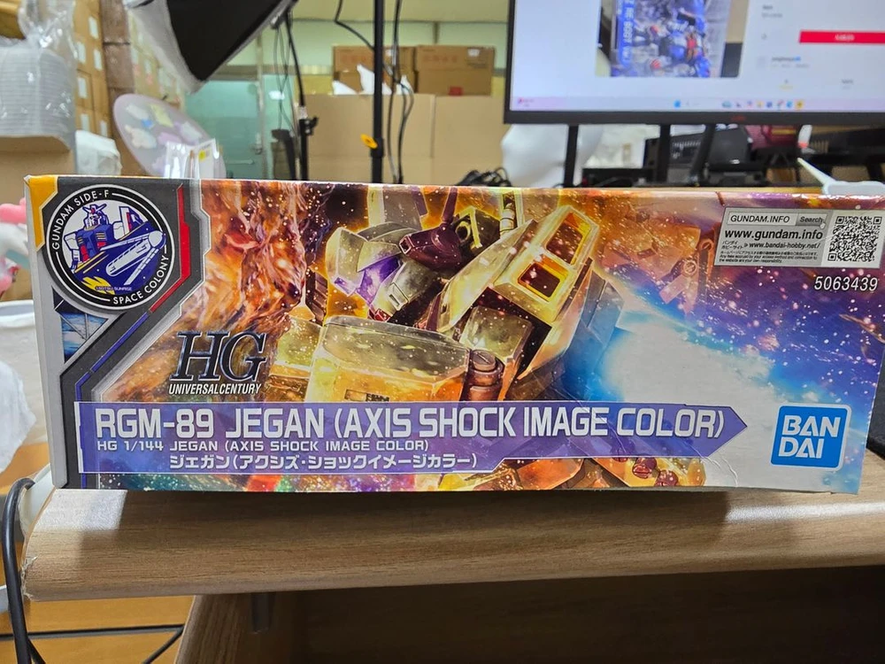 반다이 GUNDAM SIDE-F 한정판 프라모텔 HG 1/144제간 이미지