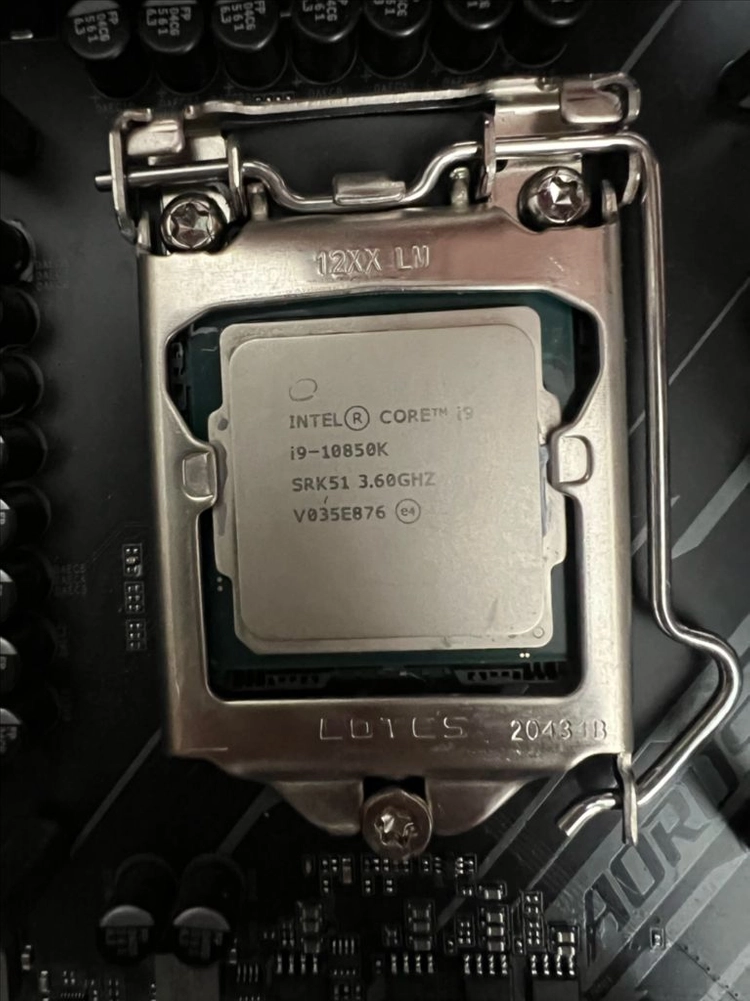 i9 10850k CPU + 메인보드 세트 이미지