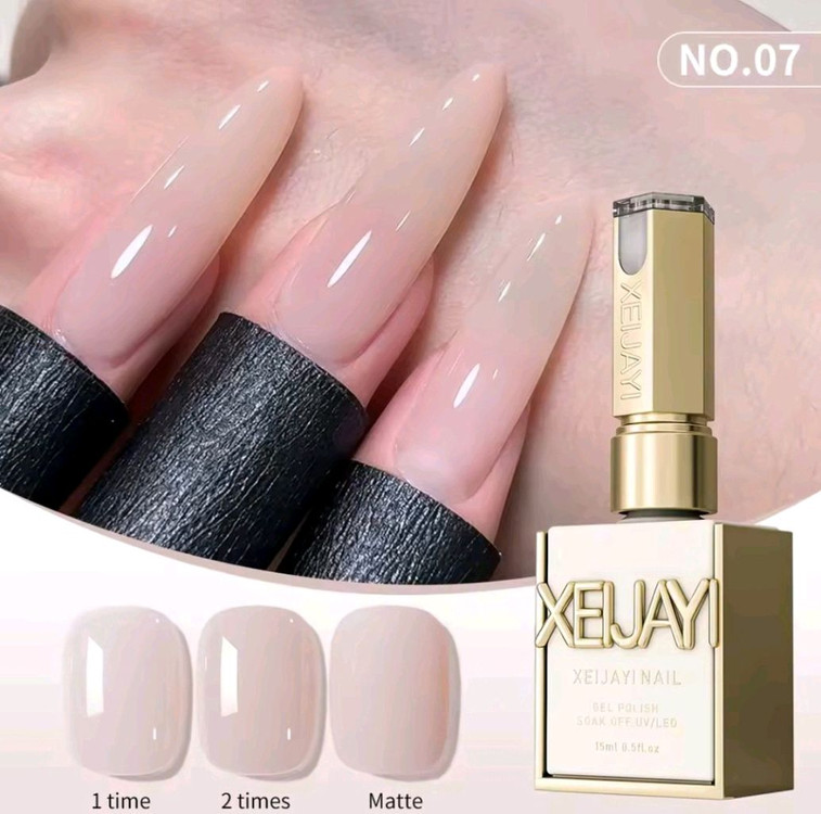 유리알 누디 베이지톤 핑크톤 시럽젤 젤네일 15ml 이미지
