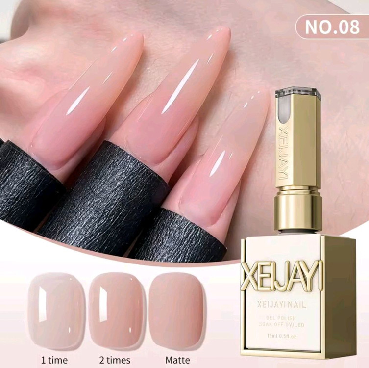 유리알 누디 베이지톤 핑크톤 시럽젤 젤네일 15ml 이미지