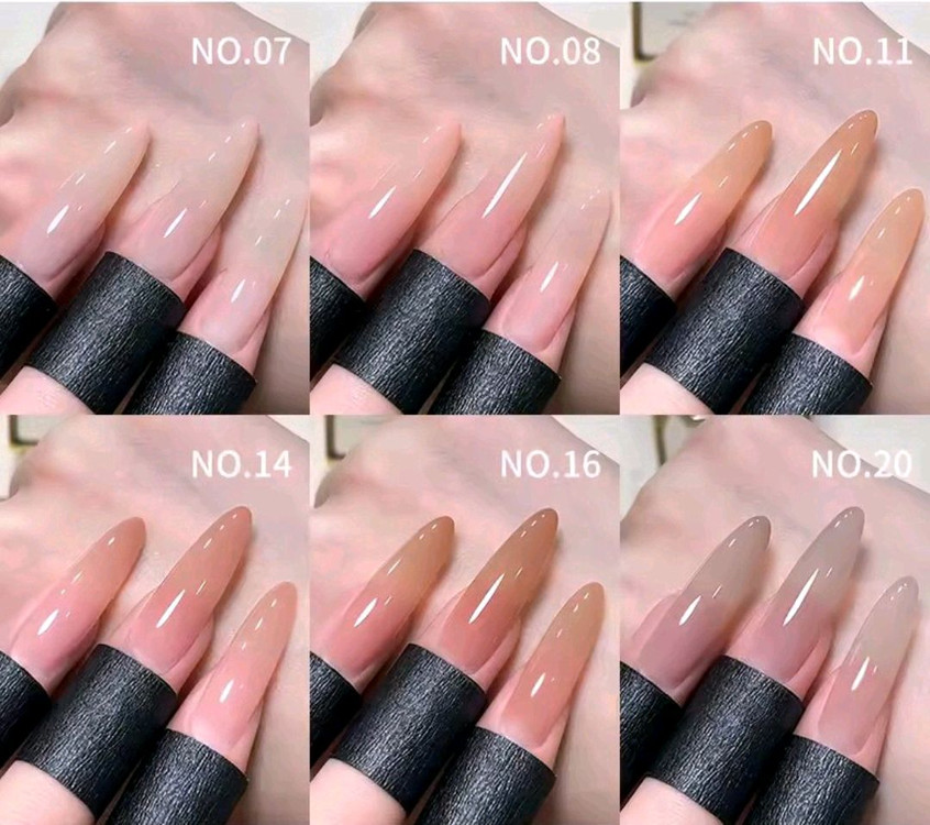 유리알 누디 베이지톤 핑크톤 시럽젤 젤네일 15ml 이미지