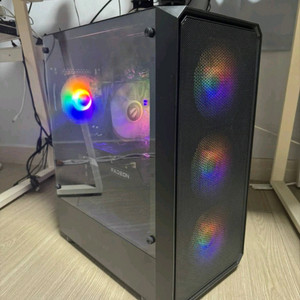 게이밍PC 본체 컴퓨터 / 5600X + 6600XT / 램32GB / 상태좋음 이미지