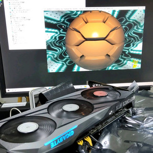 기가바이트 RTX 3060 Ti 그래픽카드 3 FAN 이미지
