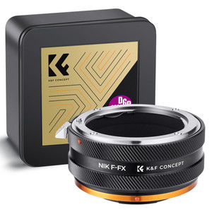 KnF Concept 후지 X IV (FX) 마운트 바디 렌즈변환 (무반사코팅) 어댑터 (새상품) 이미지