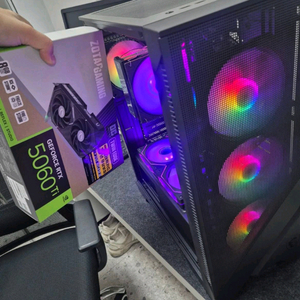게이밍PC 본체 컴퓨터 5060ti x3d 조텍 DDR4 커세어 13 이미지
