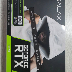 GALAX RTX 3070 EX WHITE 그래픽카드 이미지