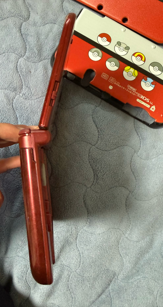New 닌텐도3ds xl 레드 색상팝니다. 이미지