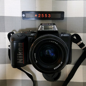 니콘 F 401s AF 필름카메라 35-70미리 줌렌즈 이미지