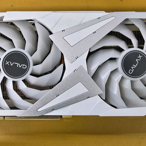갤럭시 RTX 3060 EX 12GB 화이트 그래픽카드 이미지