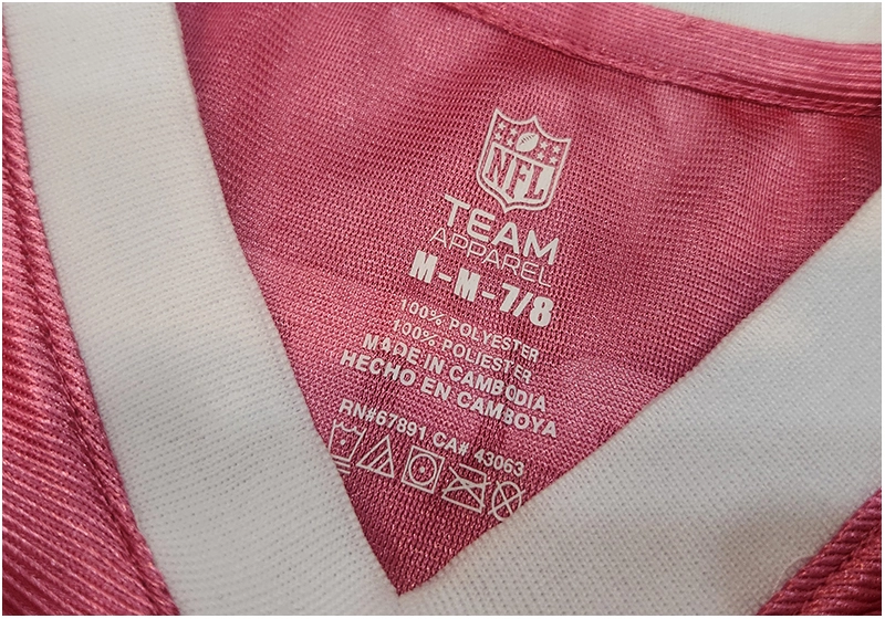 NFL Denver Broncos #18 Peyton Manning 주니어 핑크풋볼져지 M/L 정품NFL (무료배송 이미지