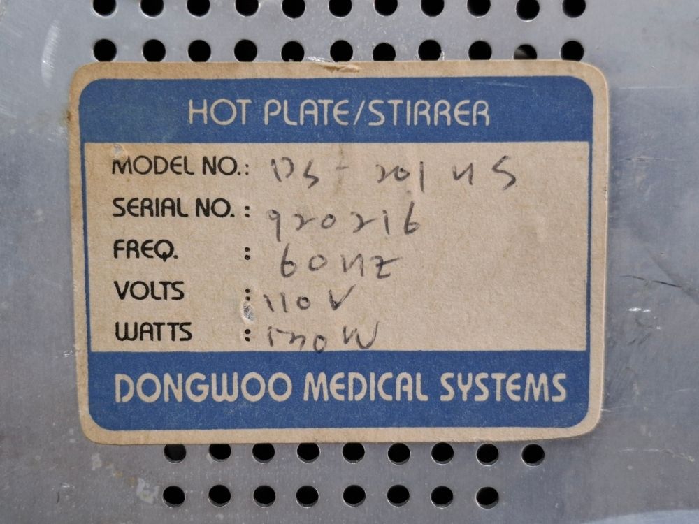 DMS Stirring Hot Plate DS-201HS 핫 플레이트 교반기 이미지
