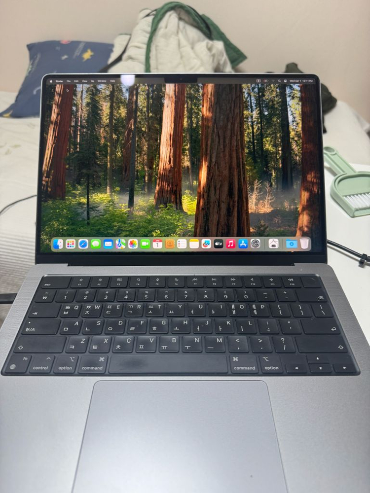 맥북 프로 14인치 M1 16GB 512GB 이미지