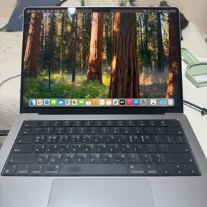 맥북 프로 14인치 M1 16GB 512GB 이미지