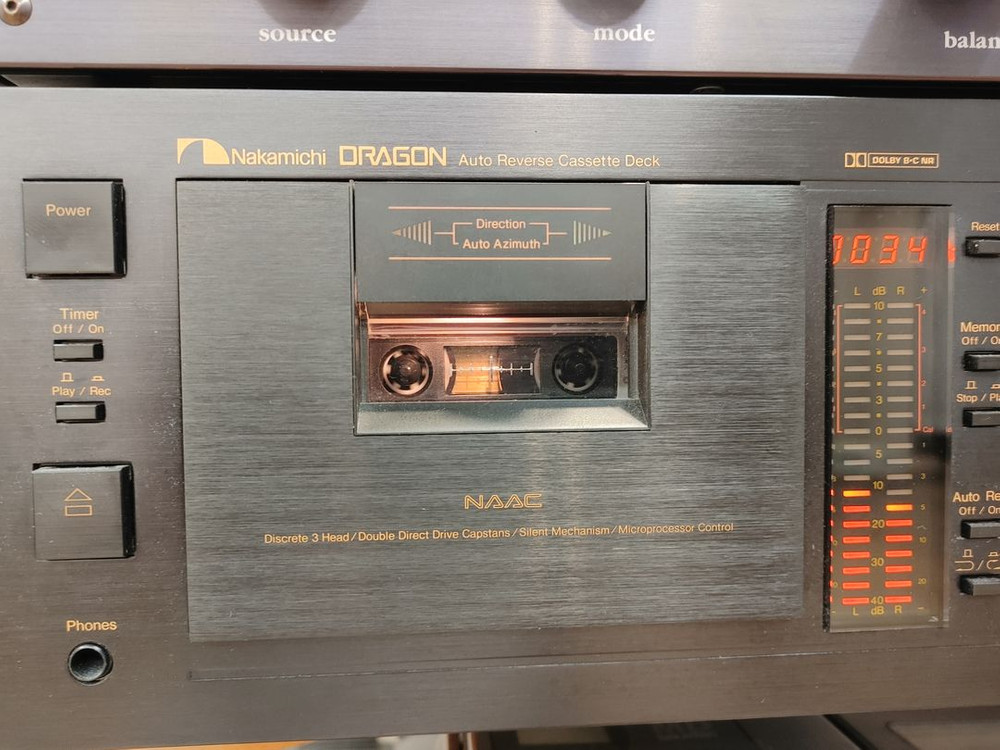 나카미치 드래곤(Nakamichi Dragon) 카세트데크 이미지