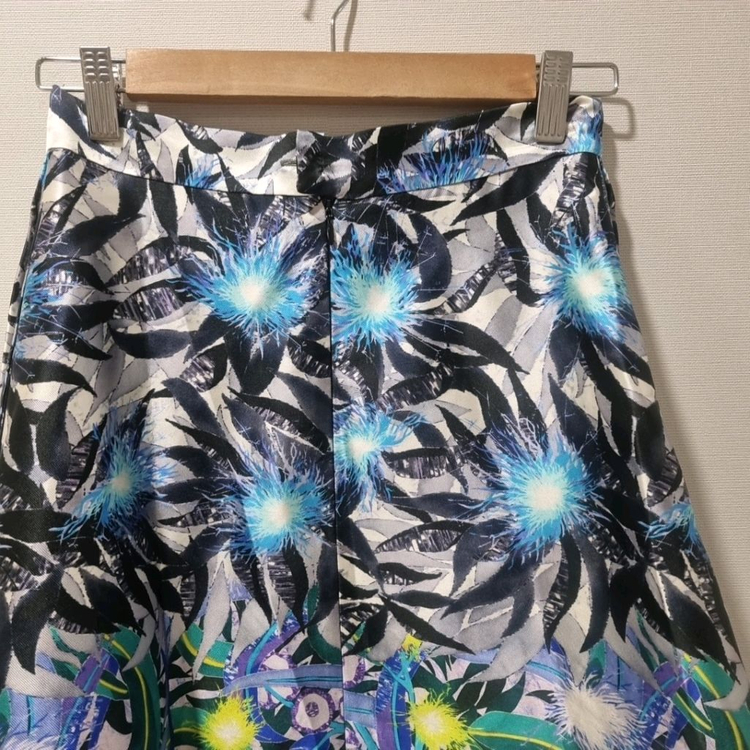 PETER PILOTTO 피터필로토 플레어 실크 스커트 명품 국내정품 이미지