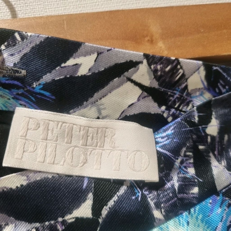 PETER PILOTTO 피터필로토 플레어 실크 스커트 명품 국내정품 이미지