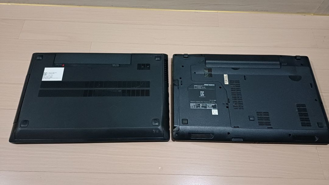 레노버, msi 노트북 2대 일괄 이미지
