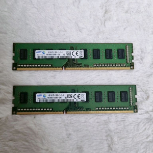 삼성 DDR3 4GB PC3 12800U 데스크탑 메모리 2개일괄 이미지
