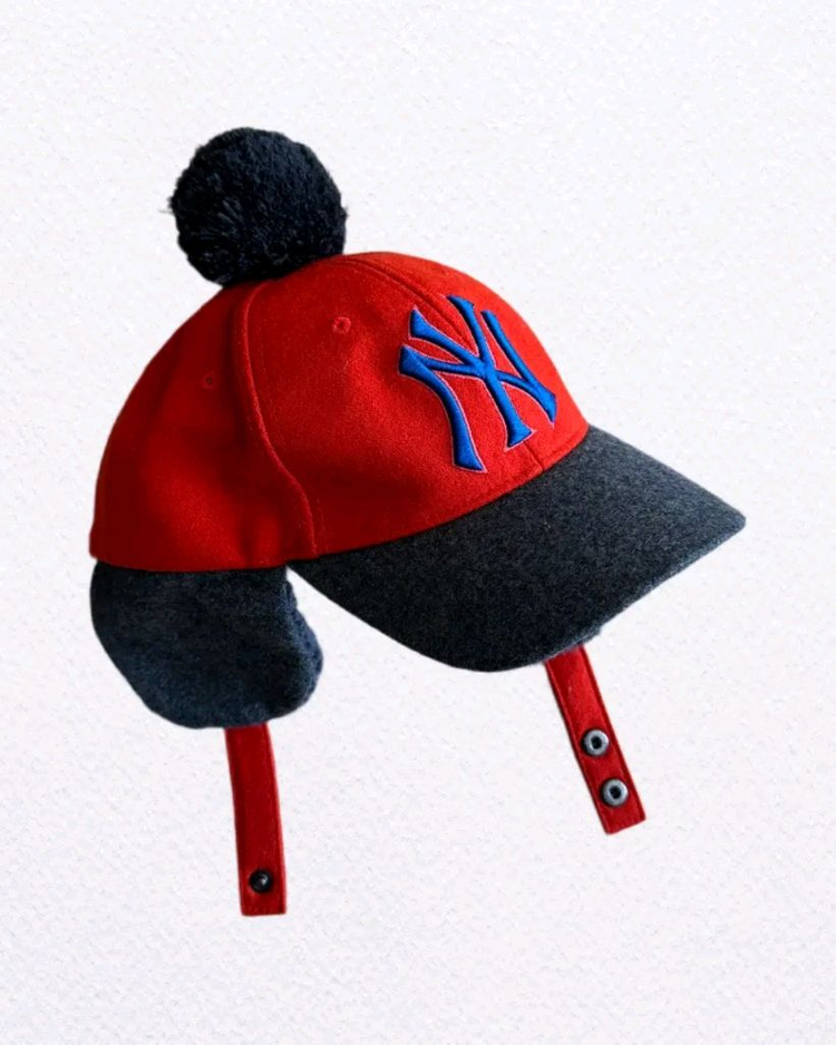 MLB 키즈 방울 귀도리 모자 이미지