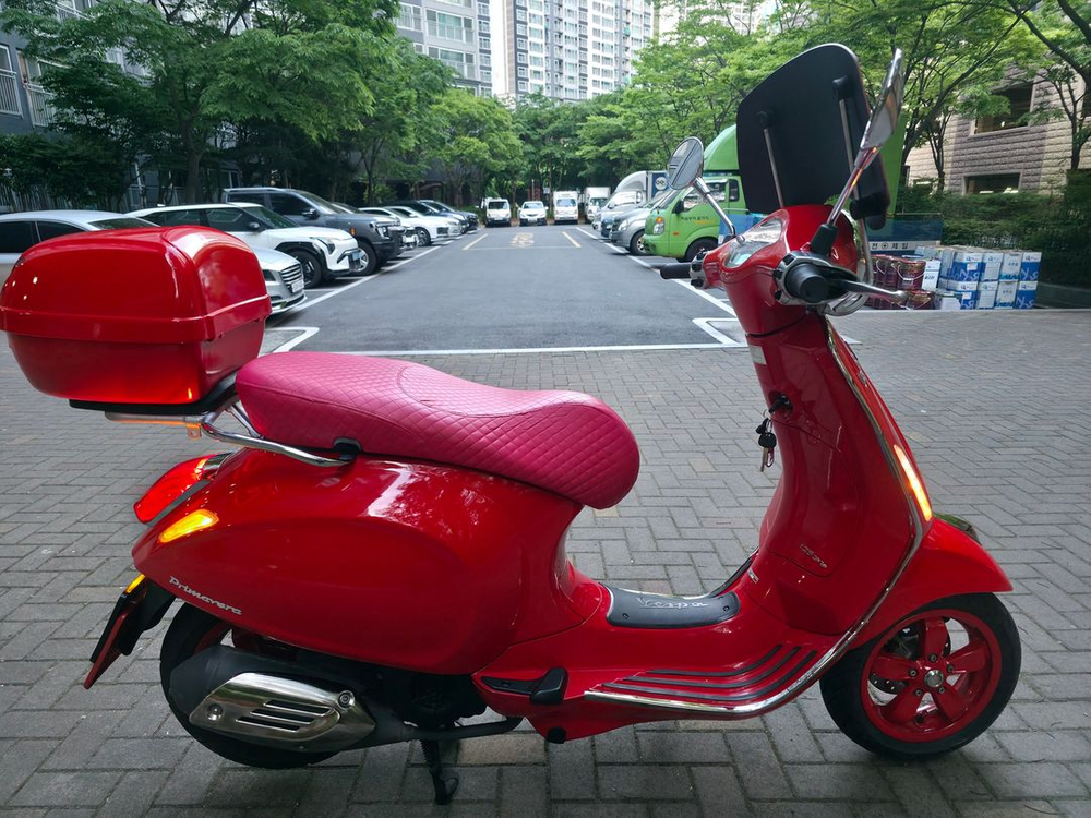 베스파 PRIMAVERA 125 스쿠터 (2014년식, 주행거리 12808 Km) - 부산 직거래 이미지