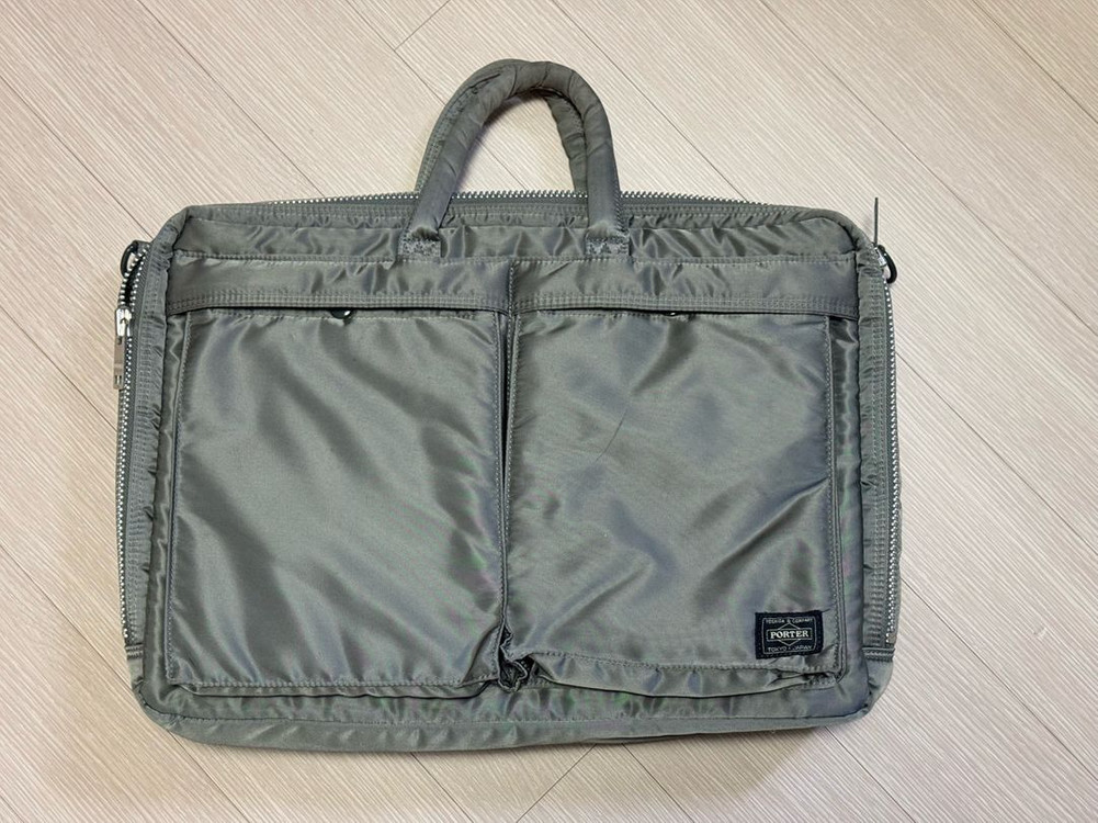 요시다 포터 탱커 2WAY BRIEFCASE 그레이 이미지