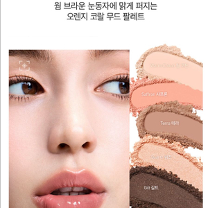 (새상품) 정샘물 아티스트 아이팔레트 코어 / 오렌지브라운 이미지