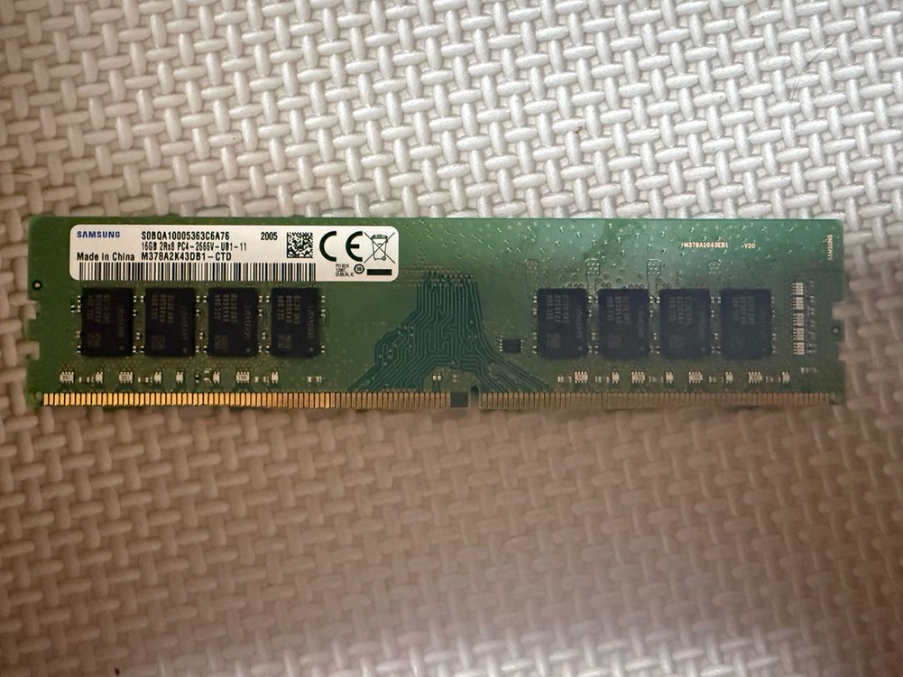 삼성 ddr4 2666V 16GB 고장램 이미지