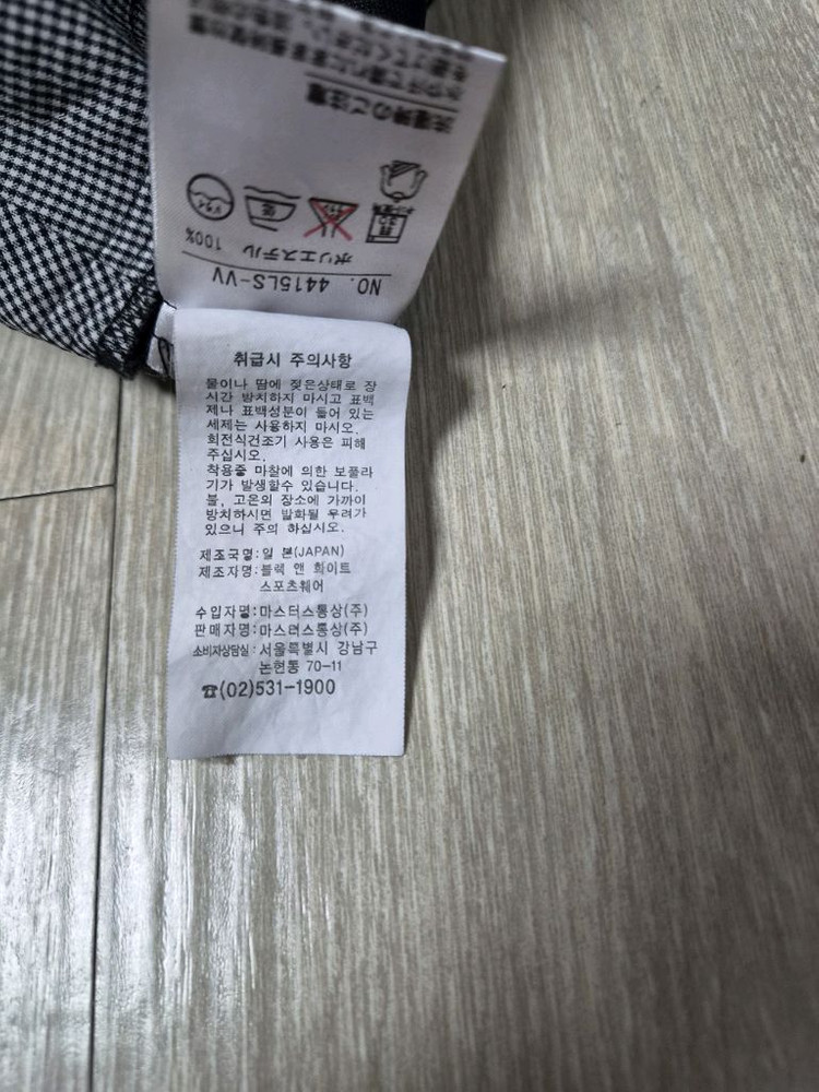 (상태최고)블랙앤화이트 여성골프반바지(63)26 이미지