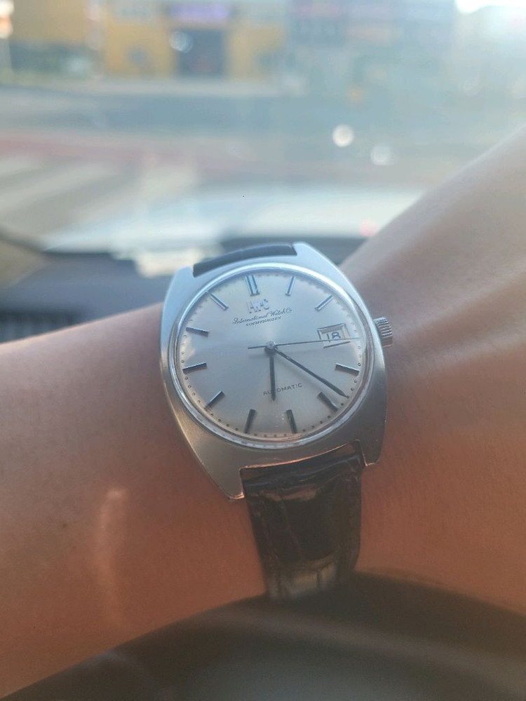 정품 IWC 빈티지 샤프하우젠 오토메틱 시계 이미지