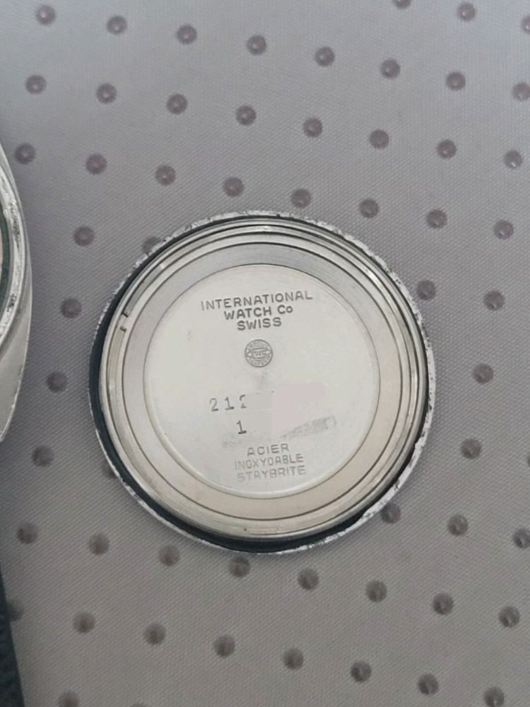 정품 IWC 빈티지 샤프하우젠 오토메틱 시계 이미지