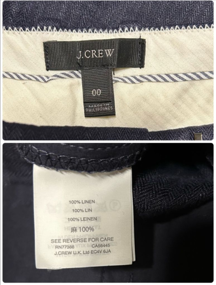 J.CREW리넨 큐롯팬츠 이미지