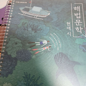 22개정 해법문학 현대 시 이미지