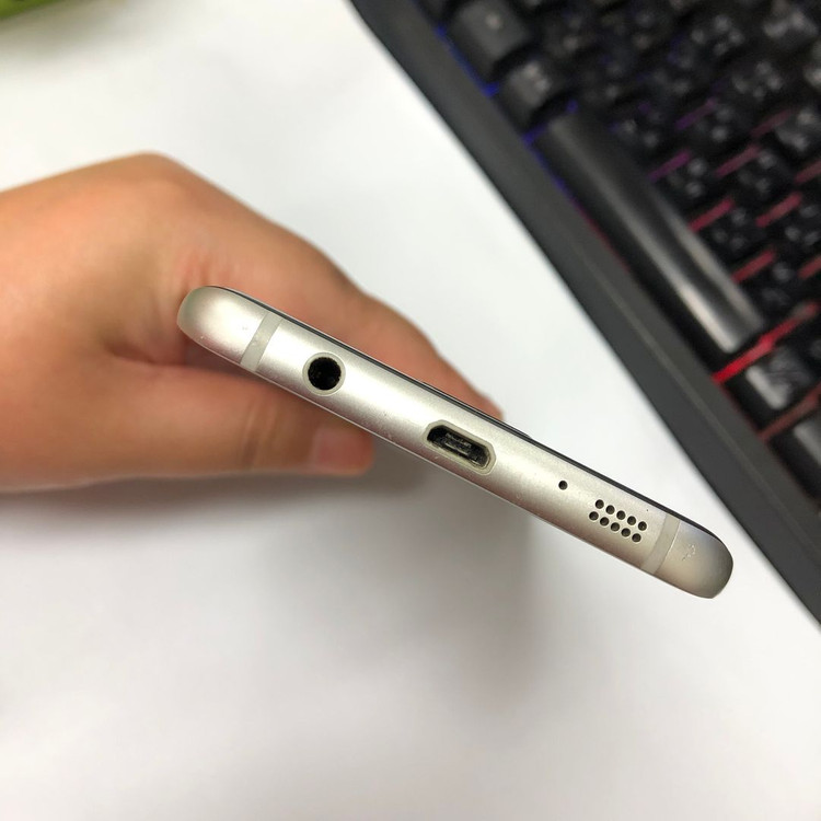 갤럭시S7 엣지 32GB SK 실버 무잔상 중고폰 서브폰 세컨폰 211839 이미지