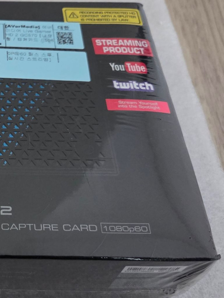 미개봉신품 에버미디어GC570고사양LIVE GAMER HD2유튜브방송영상게임녹화스트리머PS4PS5PC 이미지