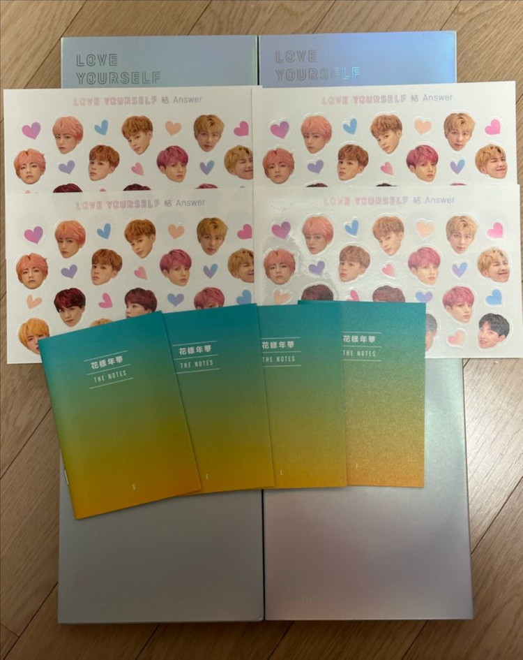 방탄 bts LYS 앤써 Answer 앨범 4종 +비공굿 +덤 이미지