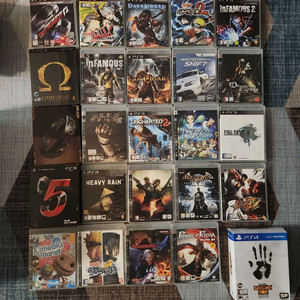 PS3, PS4 게임 타이틀(장당 8천, 5장 이상씩) 이미지