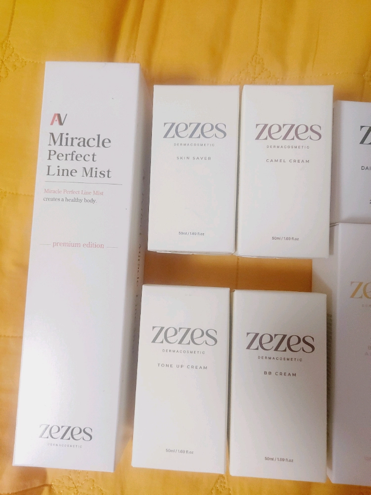 제제스 바디미스트+스킨세이버+까멜크림+톤업크림+비비크림+베논앰플+폴리에크림+엠플폴리싱+글로우세럼+스피큘 크림2 이미지