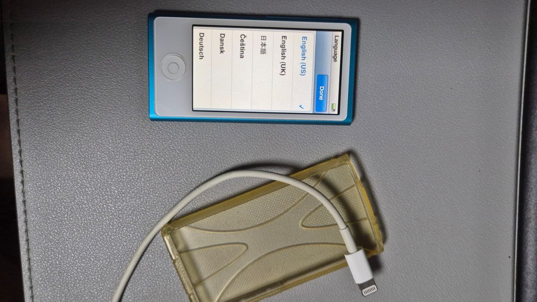 아이팟 나노 7세대 Ipod Nano 16GB 블루 이미지