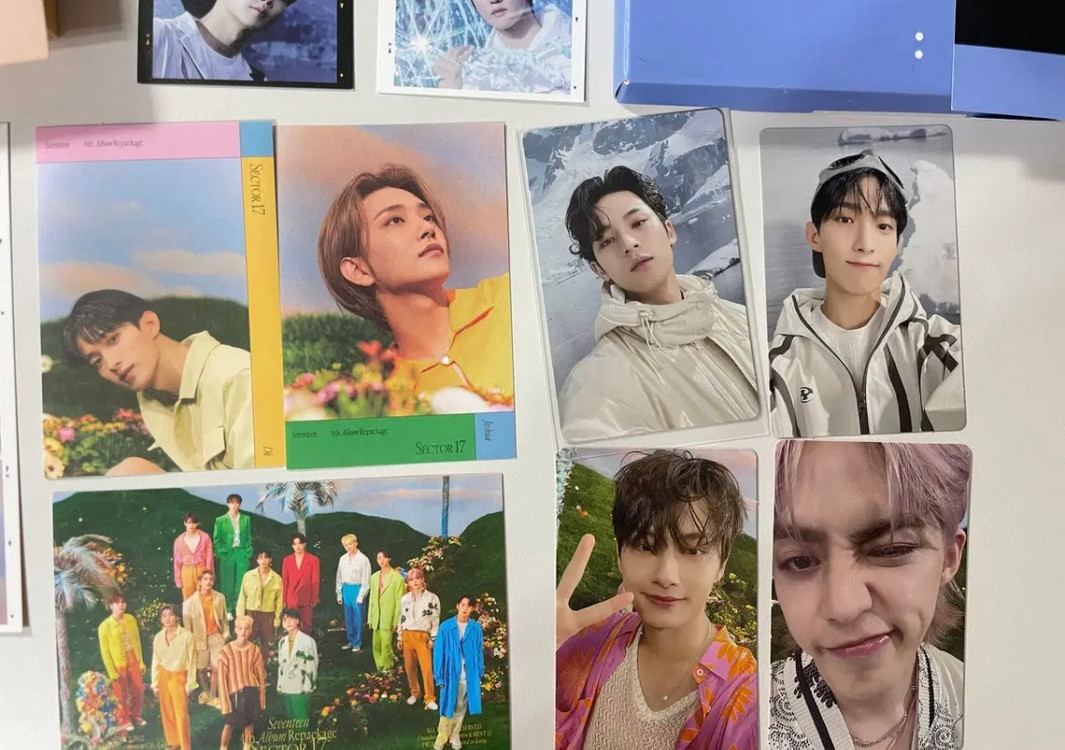 세븐틴 섹터 앨범 2종 구성품 포함 일괄 판매(정한, 민규, 에스쿱스 등) 이미지