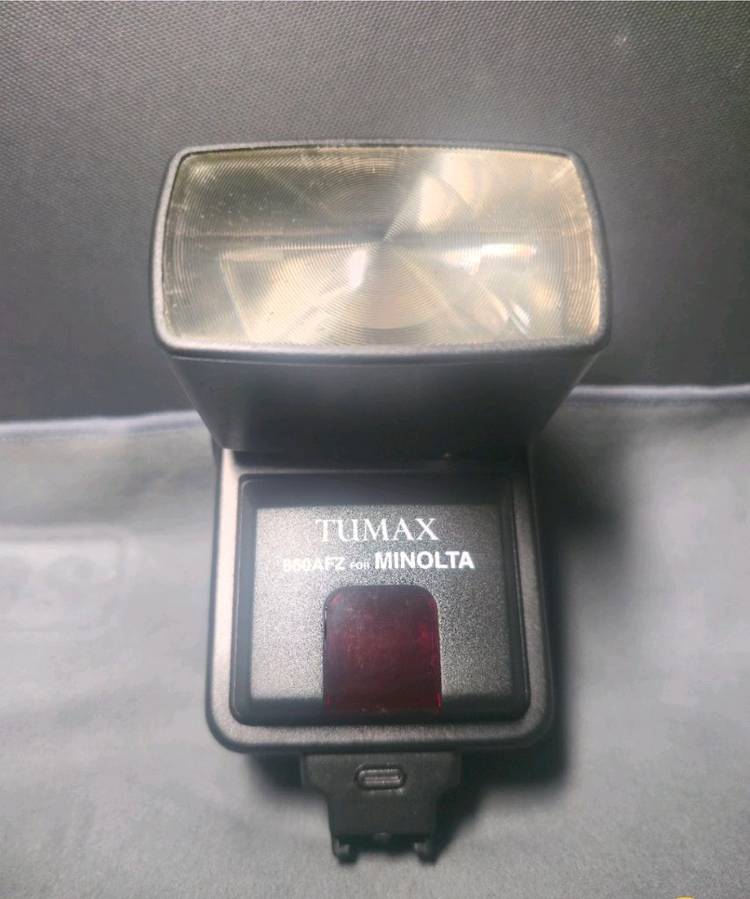 투맥스(TUMAX)의 880AFZ 미놀타(MINOLTA)용 외장 플래시 이미지