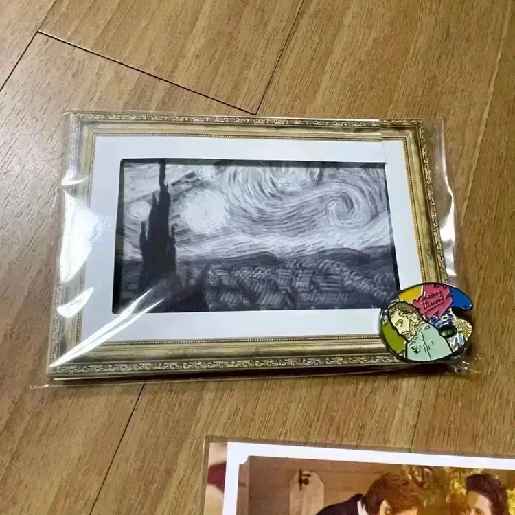러빙빈센트 뱃지 패키지 오리지널티켓 오티 홀로그램 포스터 리미티드티켓 이미지