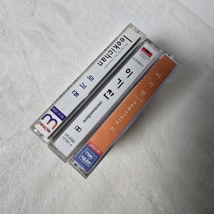 이기찬 1,4,6집 카세트테이프 앨범 이미지