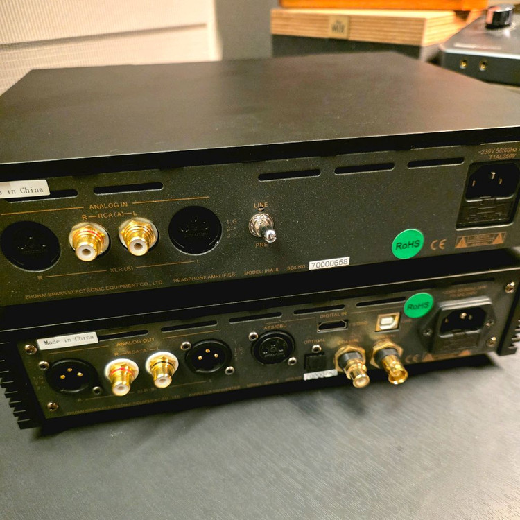 케인 Cayin iDAC-8, iHA-8 Dac/헤드폰 앰프 세트(블랙) 이미지