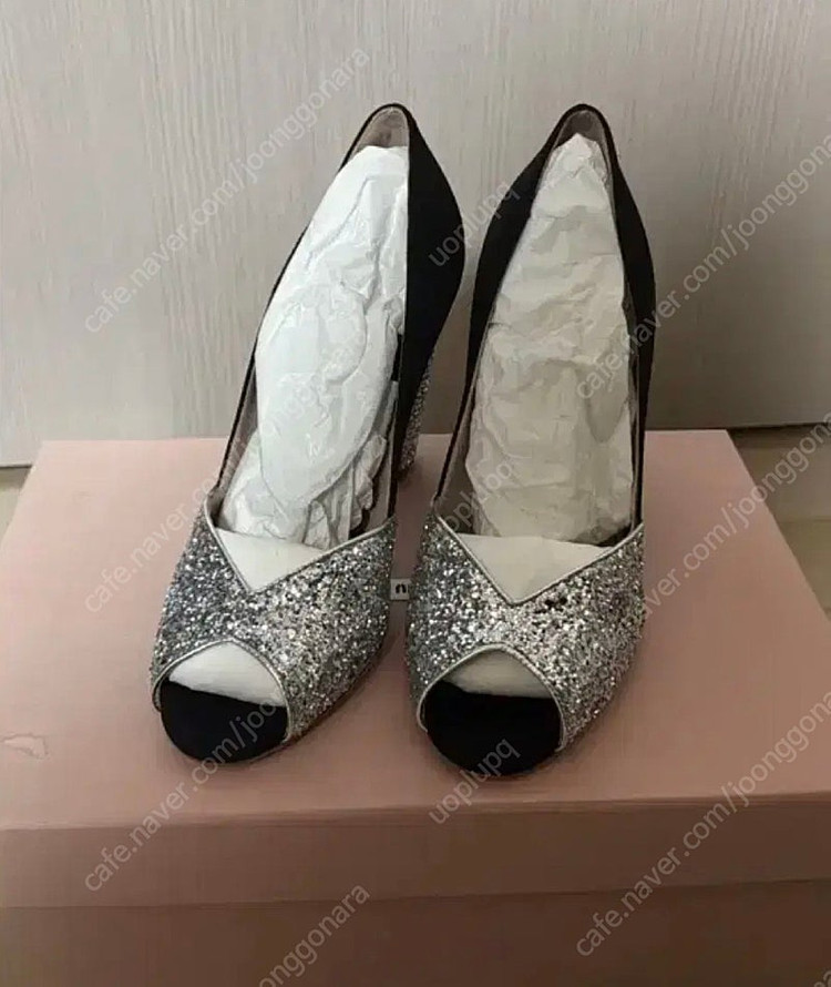 (새상품)미우미우 구두 glitter pump 이미지