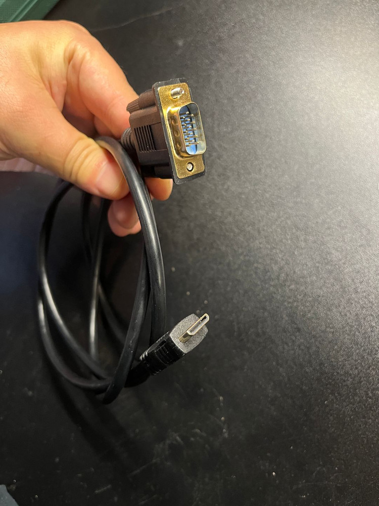 D-Sub to 미니 HDMI 모니터 디스플레이 케이블 1.5M 이미지