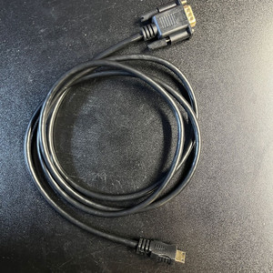 D-Sub to 미니 HDMI 모니터 디스플레이 케이블 1.5M 이미지