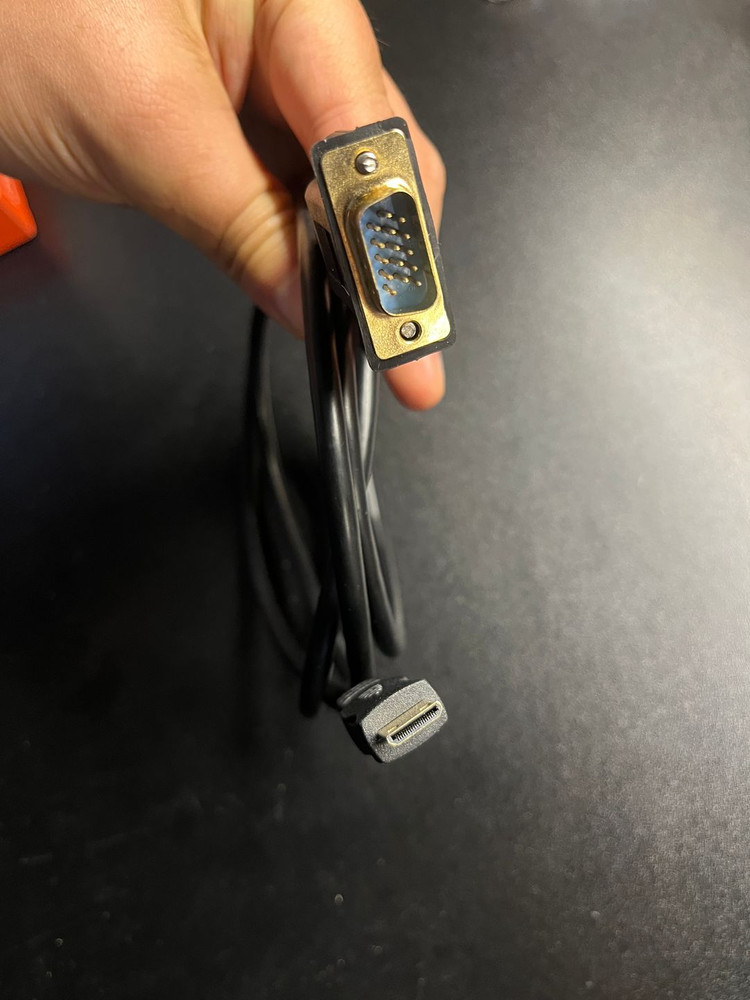 D-Sub to 미니 HDMI 모니터 디스플레이 케이블 1.5M 이미지