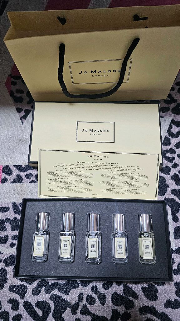 선물용 조말론 컬렉션 미니 9ml 분사식 향수 5개 세트 미개봉 새상품 쇼핑백 이미지