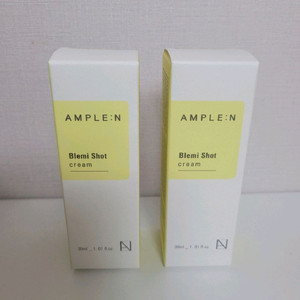 [미개봉] 앰플엔 블레미샷 잡티 크림 30ml 항산화 미백 푹잠크림 이미지