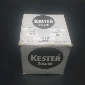 (새제품) 캐스터 KESTER 빈티지납 1롤 이미지
